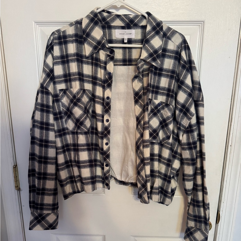 Urban Outfitters Black and White Plaid Jacket